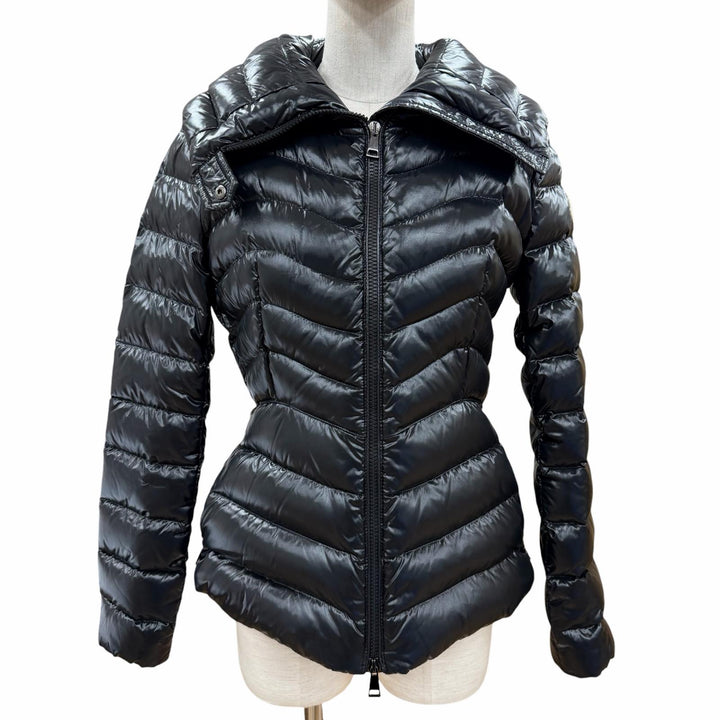 Great MONCLER Down jacket black Nylon Women 0 E20934591805