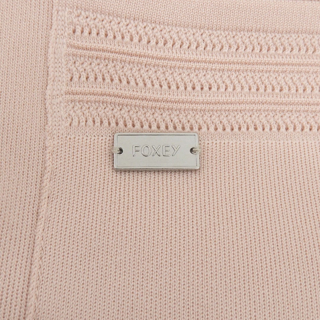 Excellent FOXEY cardigan With logo pink Cupra Women F 41888-KSJ0F08X