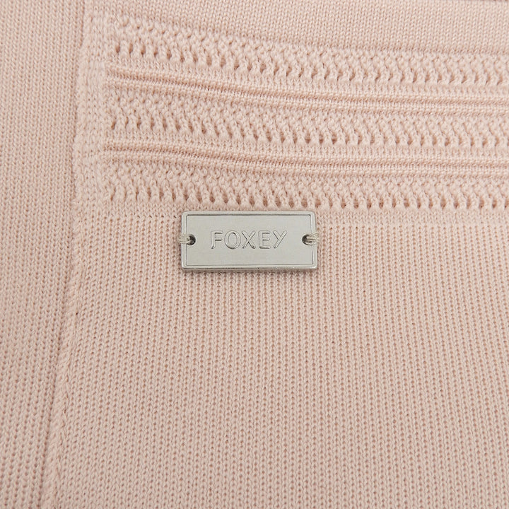 Excellent FOXEY cardigan With logo pink Cupra Women F 41888-KSJ0F08X