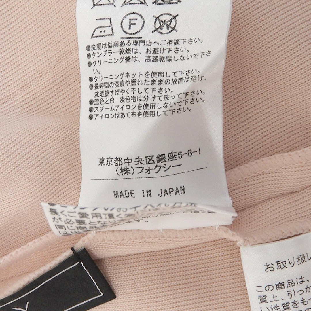 Excellent FOXEY cardigan With logo pink Cupra Women F 41888-KSJ0F08X