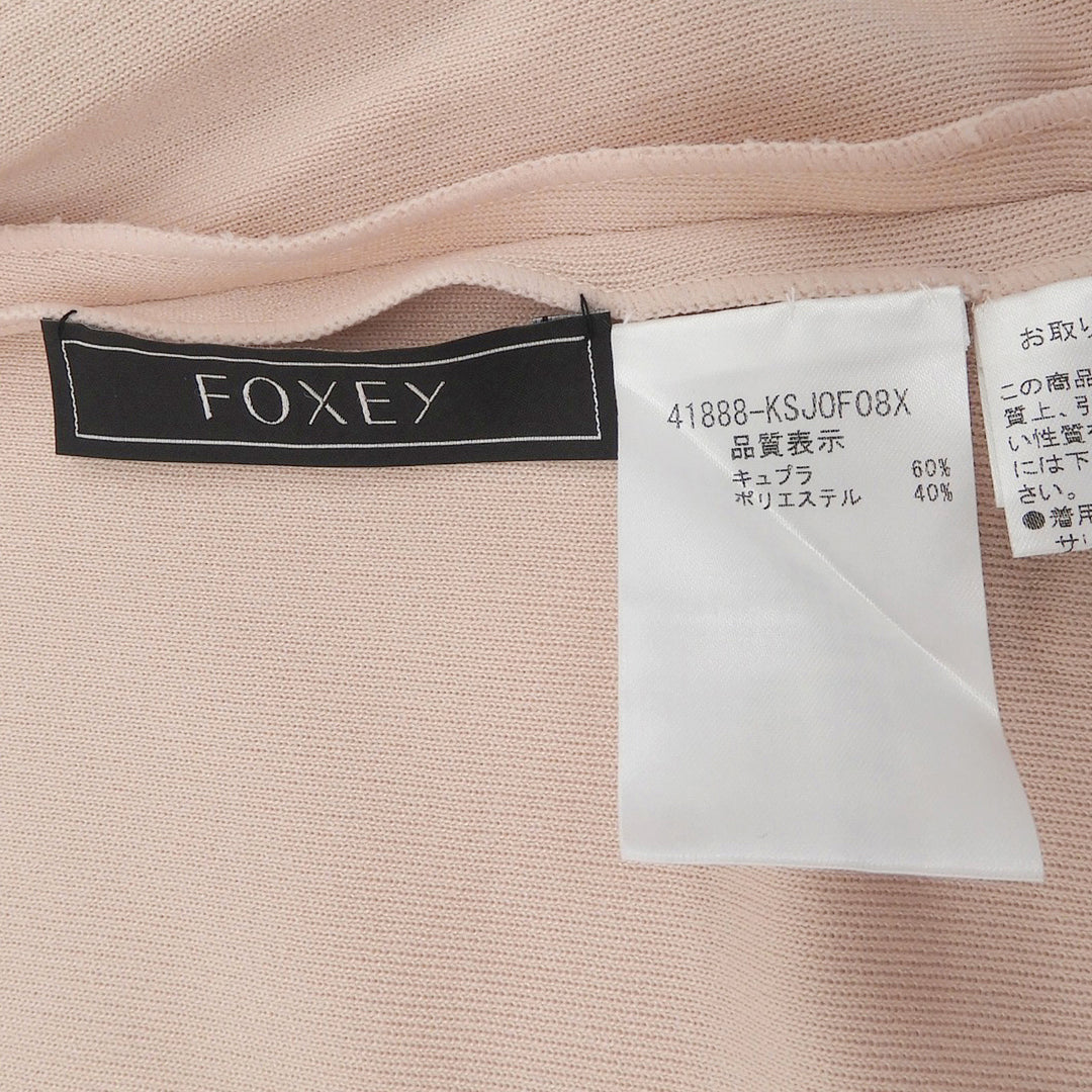 Excellent FOXEY cardigan With logo pink Cupra Women F 41888-KSJ0F08X