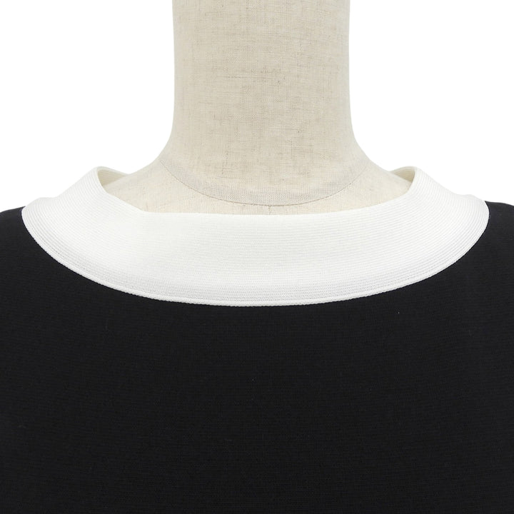 Excellent FOXEY one piece Back Pleated Sleeveless black Women 40 41783-KA00A05S
