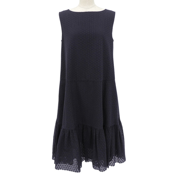 Excellent FOXEY one piece Navy cotton Women 40 43374-S00X603K
