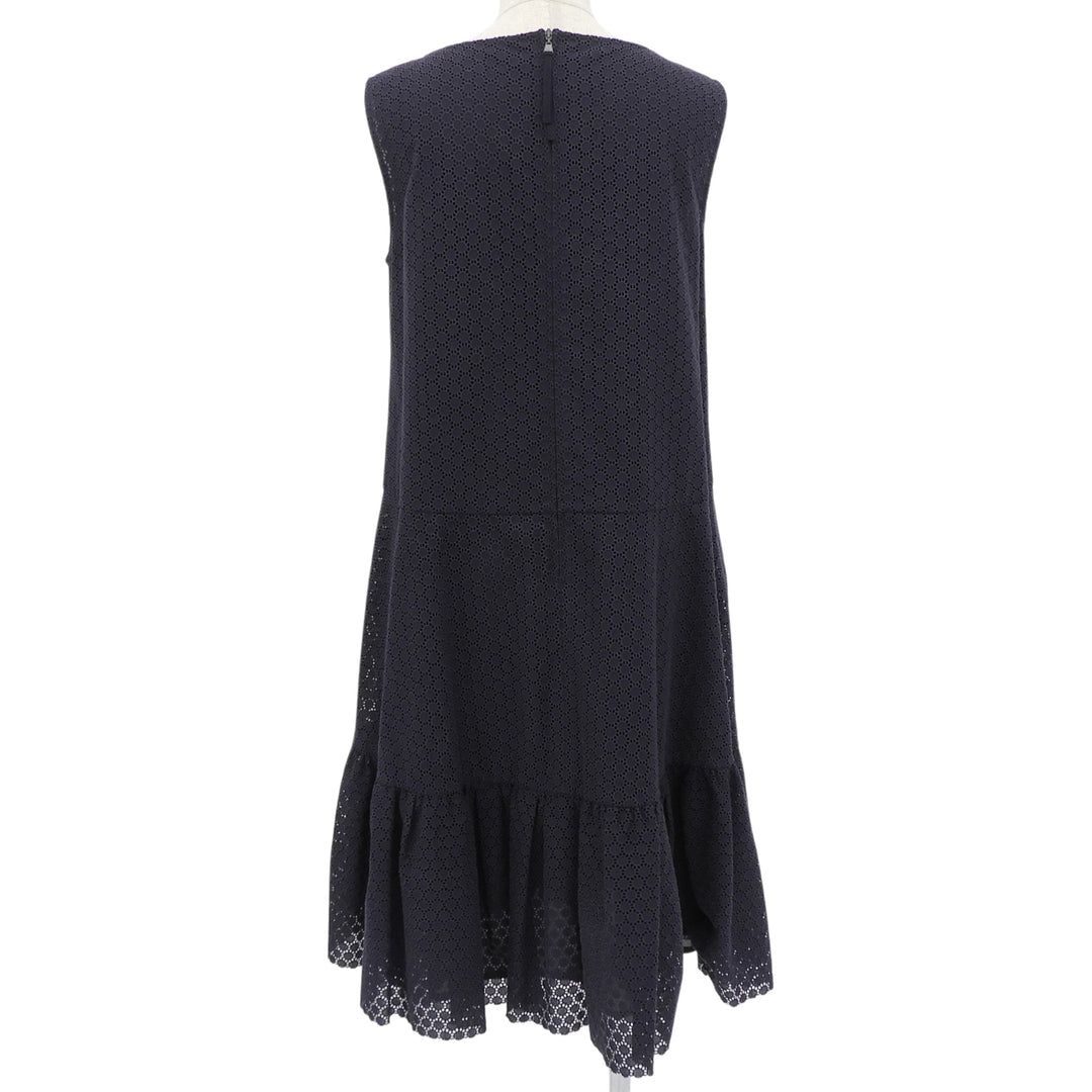 Excellent FOXEY one piece Navy cotton Women 40 43374-S00X603K