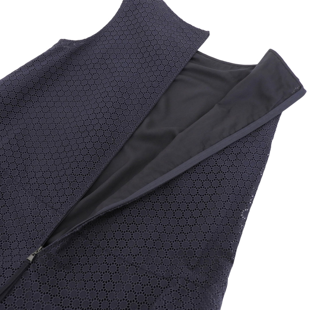 Excellent FOXEY one piece Navy cotton Women 40 43374-S00X603K