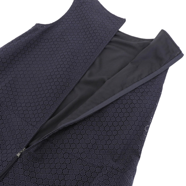 Excellent FOXEY one piece Navy cotton Women 40 43374-S00X603K