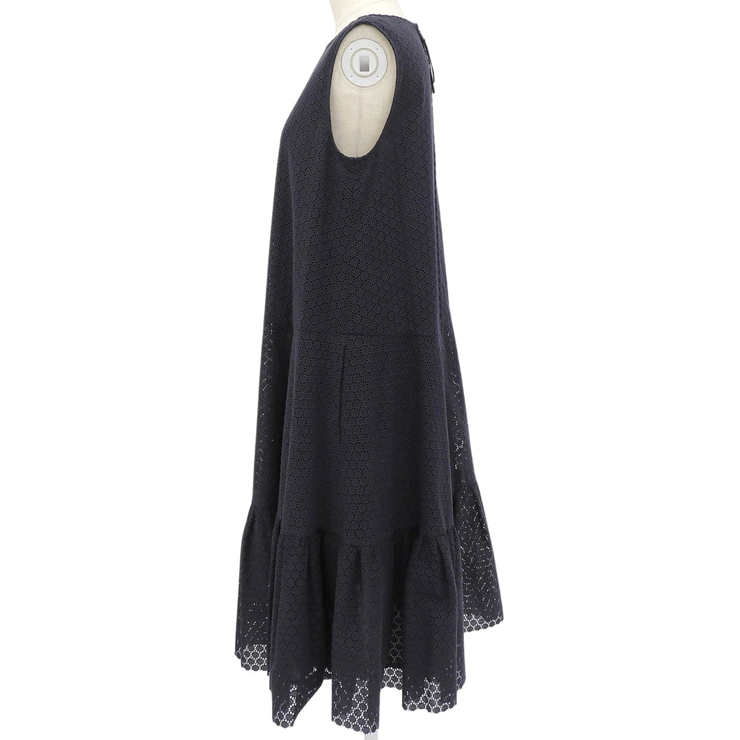 Excellent FOXEY one piece Navy cotton Women 40 43374-S00X603K