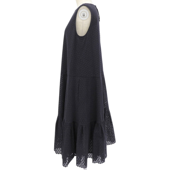 Excellent FOXEY one piece Navy cotton Women 40 43374-S00X603K