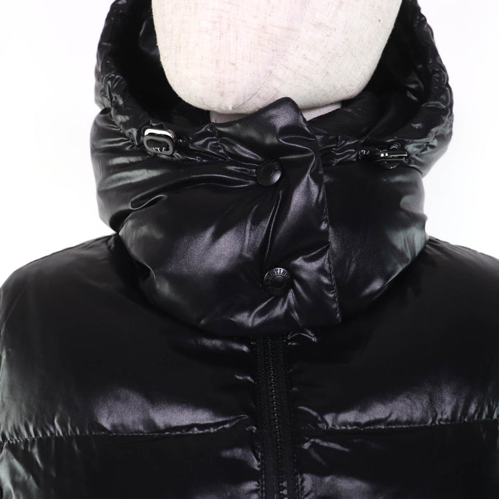 Great VALENTINO Down jacket VLTN logo ZIP UP black Women 36 UB3CN01P5LE