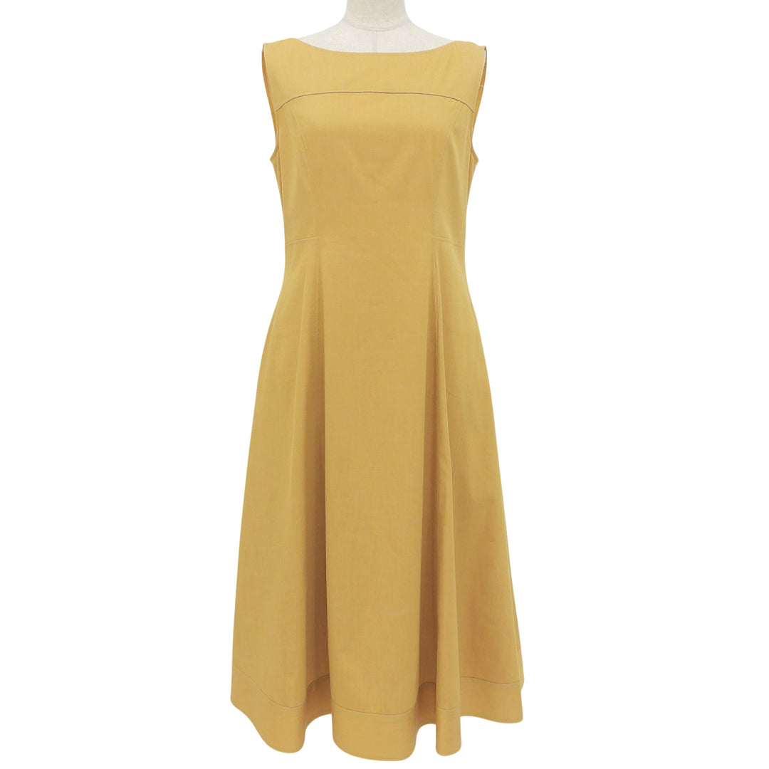 Excellent FOXEY NEW YORK one piece yellow cotton Women 40 NS00E607SI