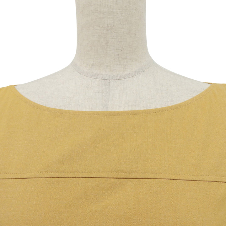Excellent FOXEY NEW YORK one piece yellow cotton Women 40 NS00E607SI