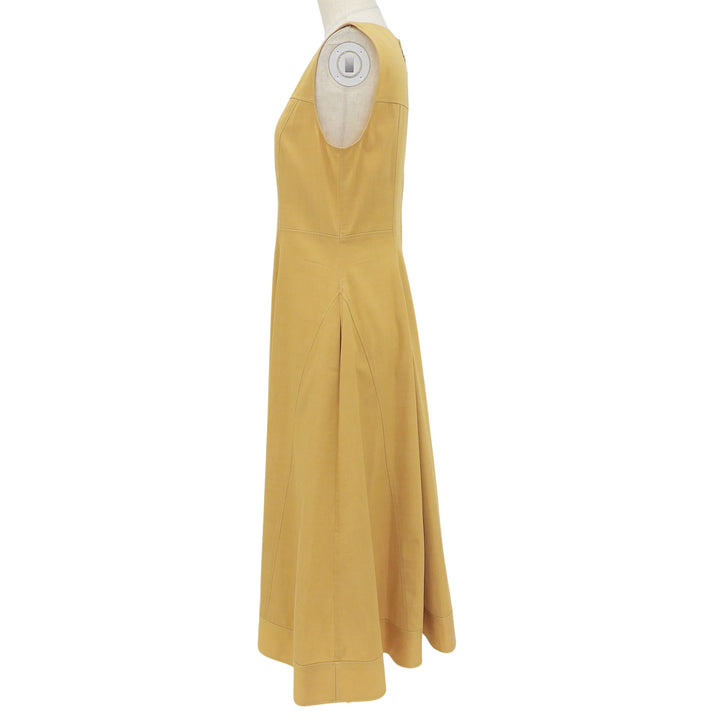 Excellent FOXEY NEW YORK one piece yellow cotton Women 40 NS00E607SI
