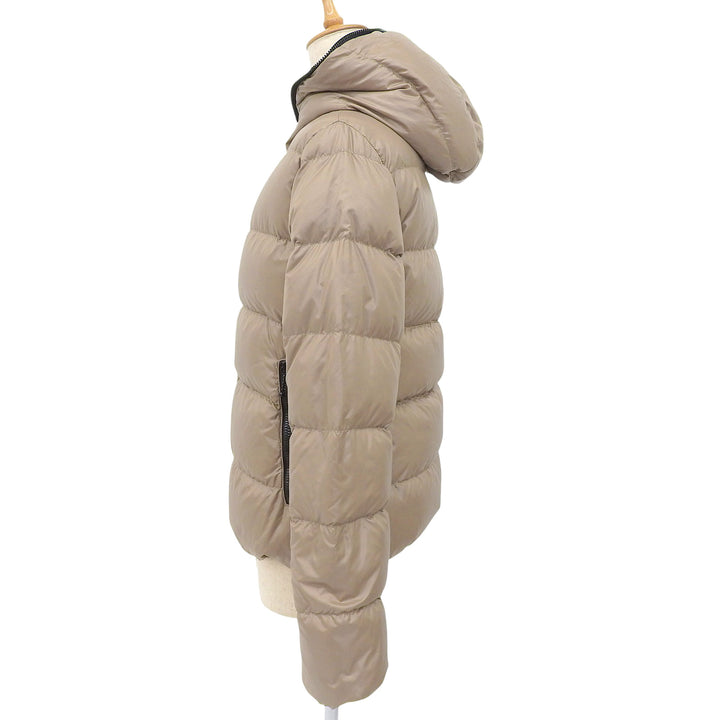 Excellent DUVETICA Down jacket Full-zip hooded beige 42 192-D8110910N01-1035R