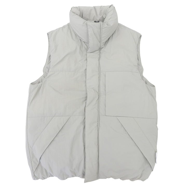 Excellent NANGA Down vest tk.TAKEO KIKUCHI Special Order Stand Collar Padded