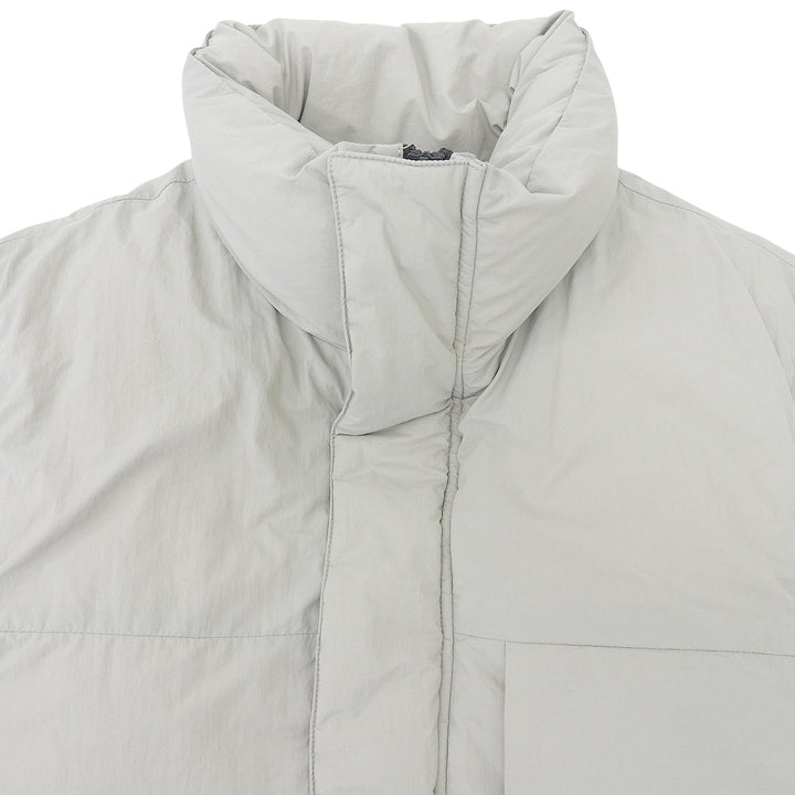 Excellent NANGA Down vest tk.TAKEO KIKUCHI Special Order Stand Collar Padded