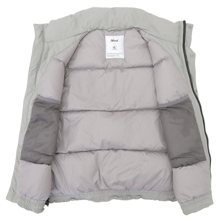 Excellent NANGA Down vest tk.TAKEO KIKUCHI Special Order Stand Collar Padded