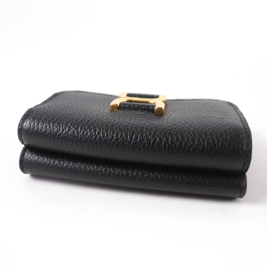 Pristine Chloe Tri-fold wallet Mercy Small Triford Wallet leather CHC23AP099