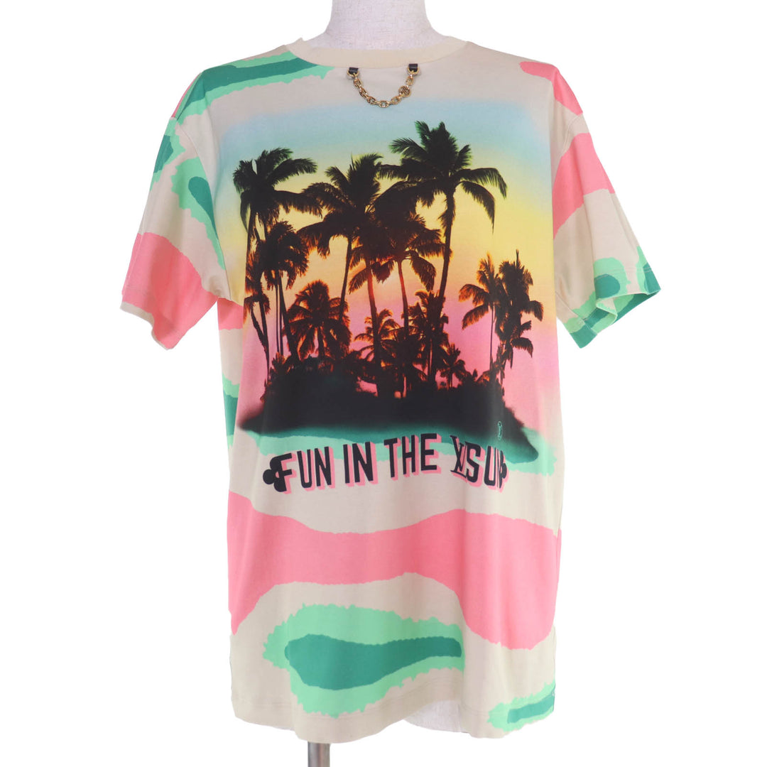Excellent LOUIS VUITTON Short sleeve T-shirt Epiprint Palm Tree Women S 1A9XP0