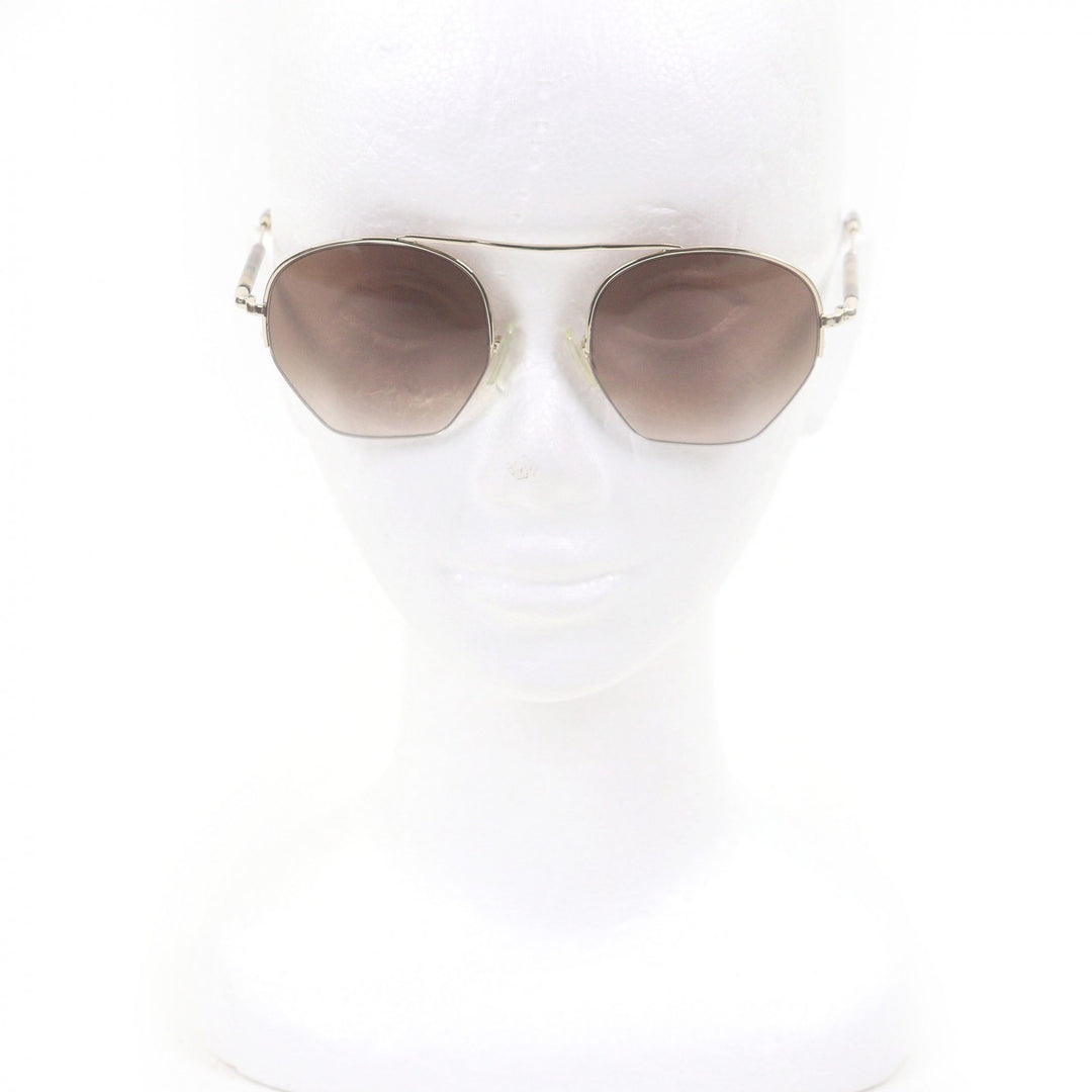 Excellent MOSCOT sunglasses PUNIM SE Navigator type, rare. gold mens
