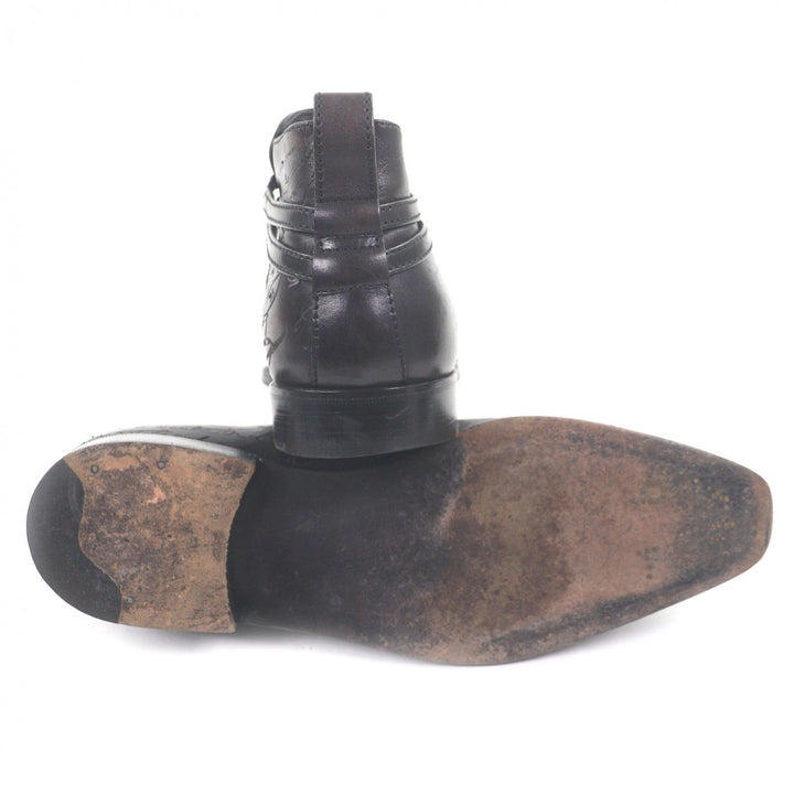 Very Good Berluti short boots Scars Olga Era Calligraphy Chelsea Boots