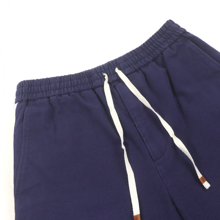 Great GUCCI Shorts Logo print Navy cotton mens 44 666529