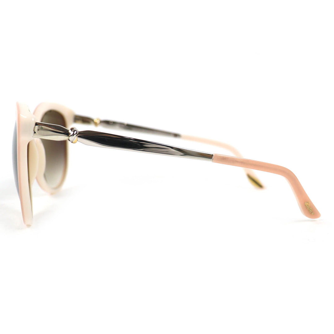 Very Good Cartier sunglasses Lady Trinity logo Pale pink Women T8201067