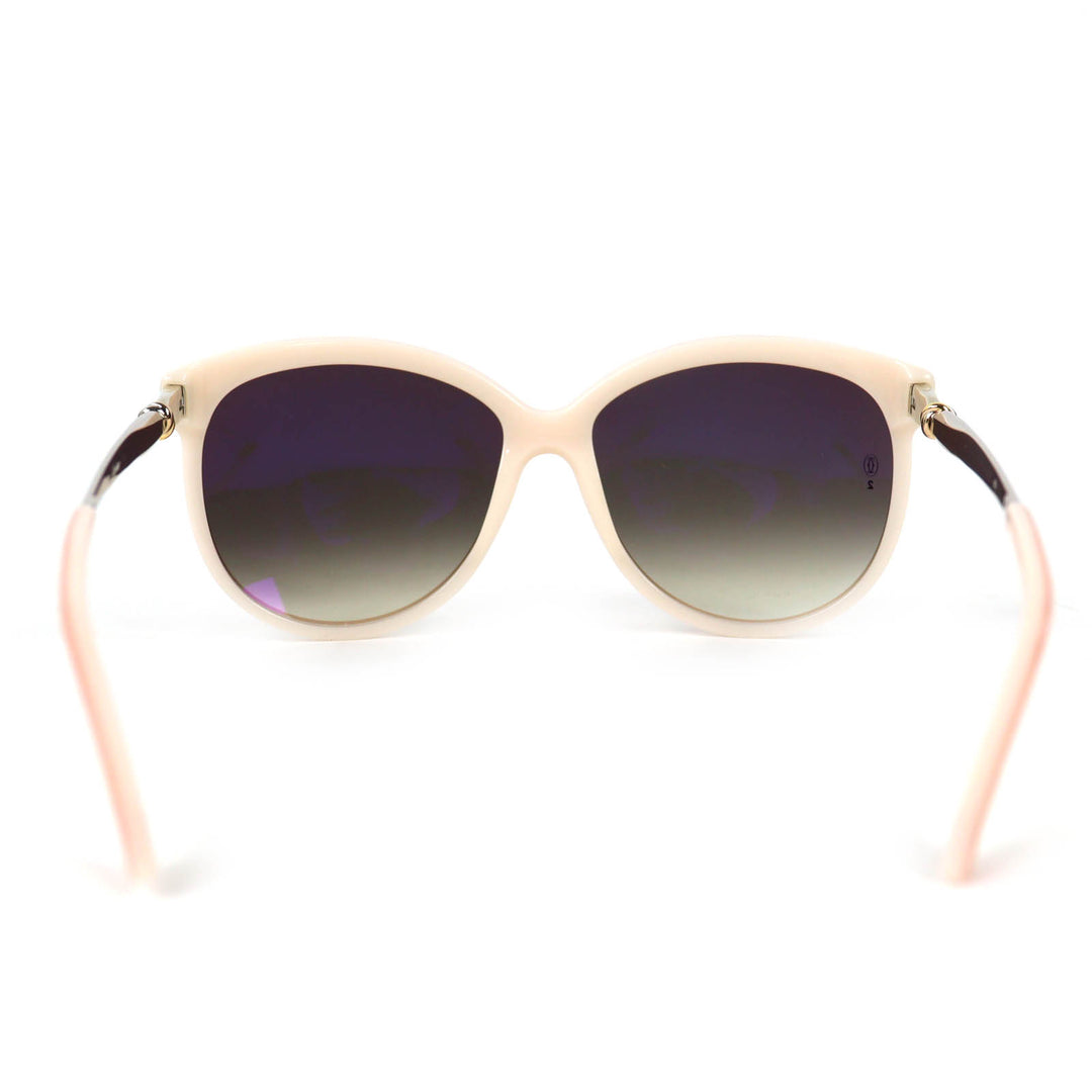 Very Good Cartier sunglasses Lady Trinity logo Pale pink Women T8201067
