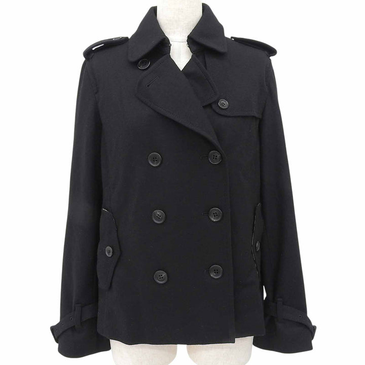 Pristine BURBERRY LONDON trench coat Logo buttons, Nova check lining, wool 44