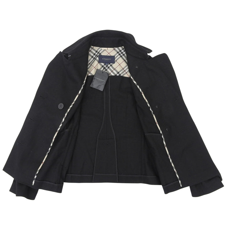 Pristine BURBERRY LONDON trench coat Logo buttons, Nova check lining, wool 44