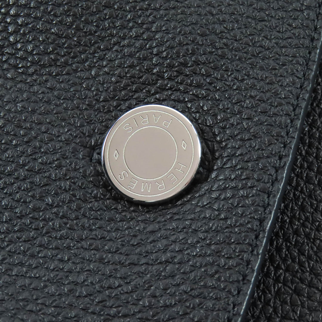 Excellent HERMES leather jacket Serie Button Deerskin Riding Jacket 38 4H1205D2