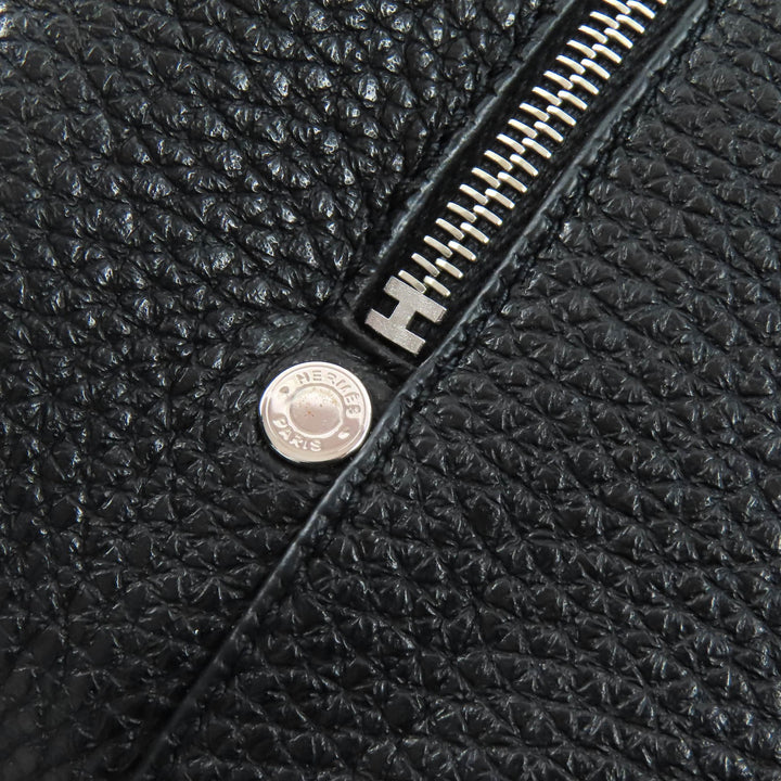 Excellent HERMES leather jacket Serie Button Deerskin Riding Jacket 38 4H1205D2