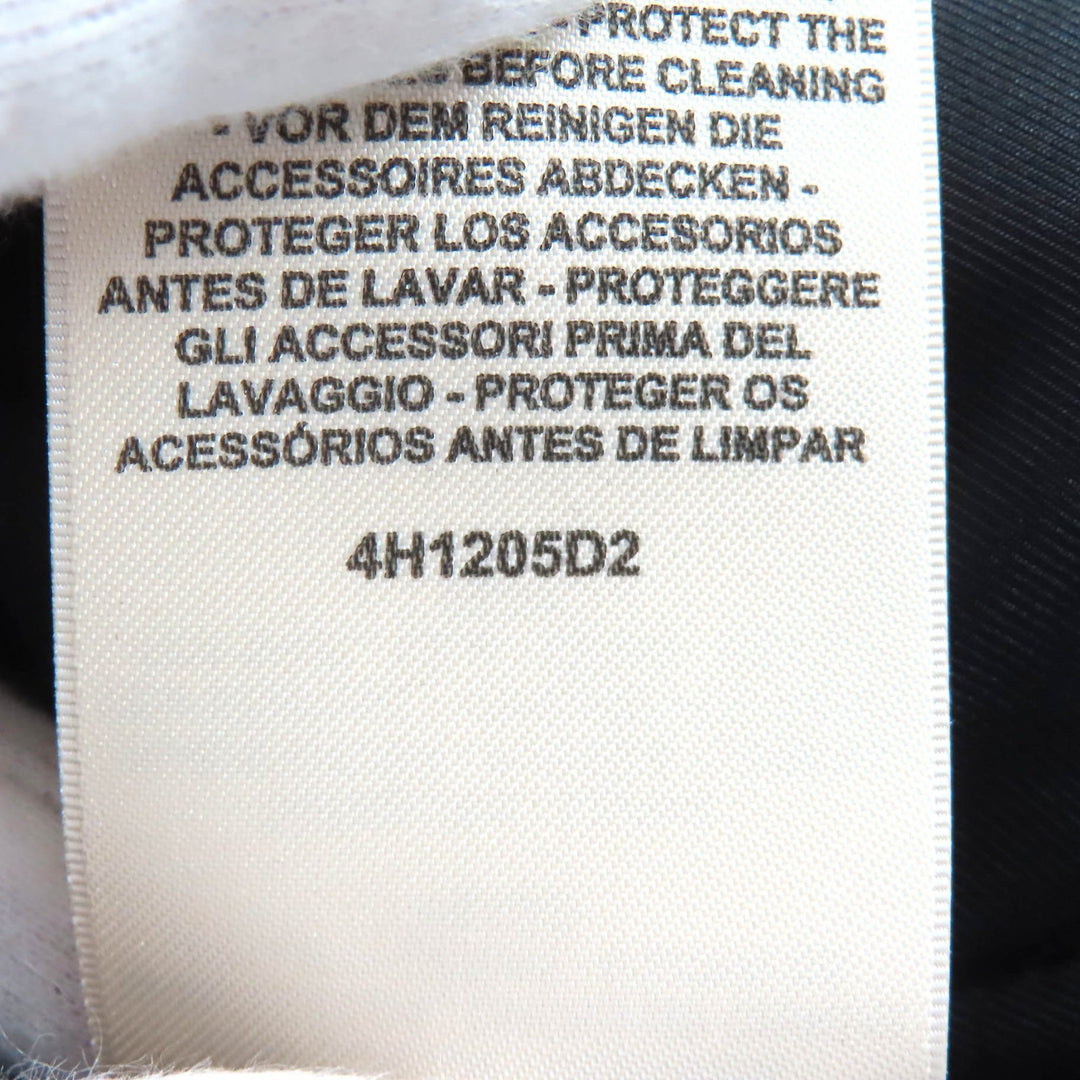 Excellent HERMES leather jacket Serie Button Deerskin Riding Jacket 38 4H1205D2