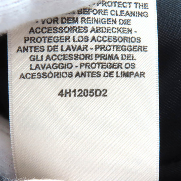 Excellent HERMES leather jacket Serie Button Deerskin Riding Jacket 38 4H1205D2