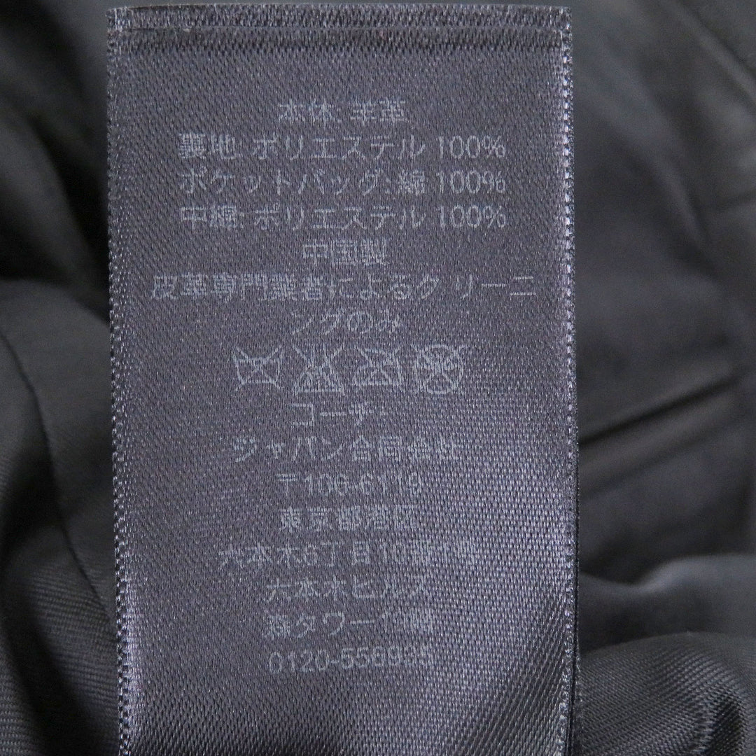 Great COACH leather jacket Riders black Sheep leather mens S