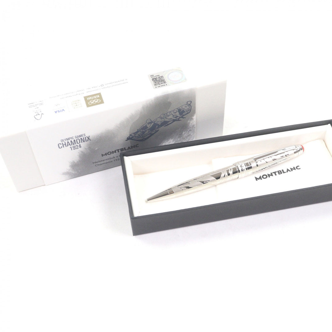 Excellent MONTBLANC Ballpoint pen Meisterstück Olympic Heritage Chamonix 1924