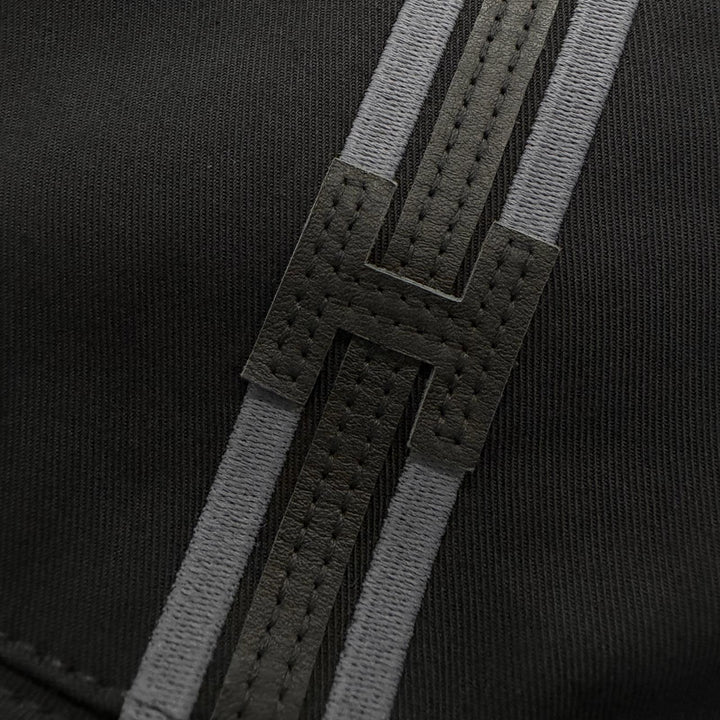 Pristine HERMES hat black cotton mens