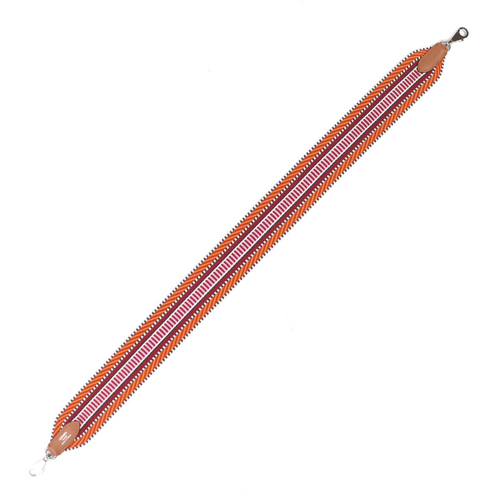Great HERMES Shoulder strap Bundriere San Glucaval Tower ash Women