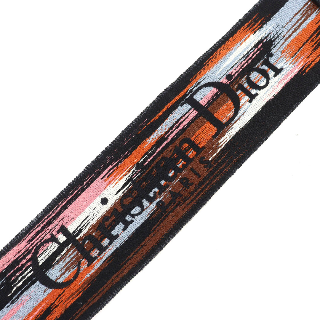 Excellent Christian Dior Shoulder strap Floral embroidery, logo embroidery