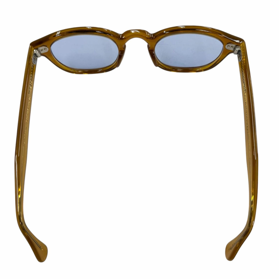 Excellent MOSCOT sunglasses LEMTOSH Eyewear Clear brown mens