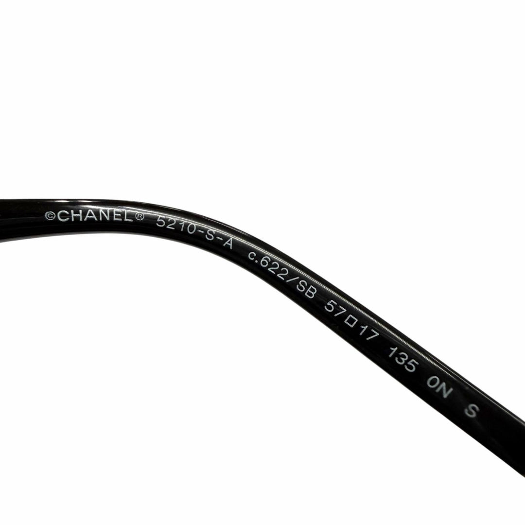 Great CHANEL sunglasses black Women 5210-S-A