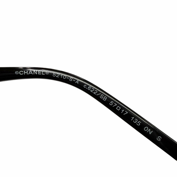 Great CHANEL sunglasses black Women 5210-S-A