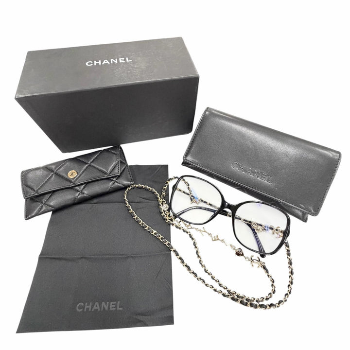 Great CHANEL sunglasses black Women 5210-S-A