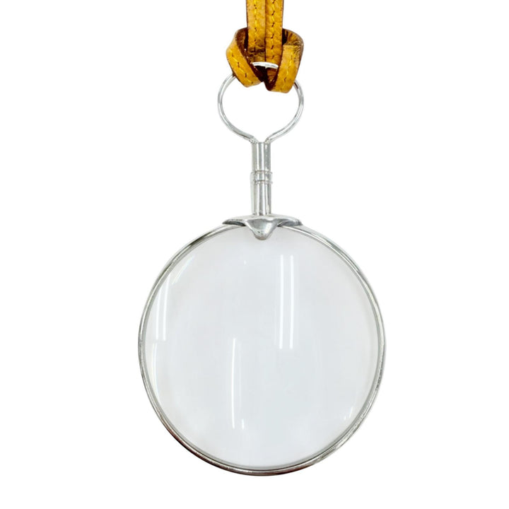 Excellent HERMES Necklace Loupe Silver 925 Women