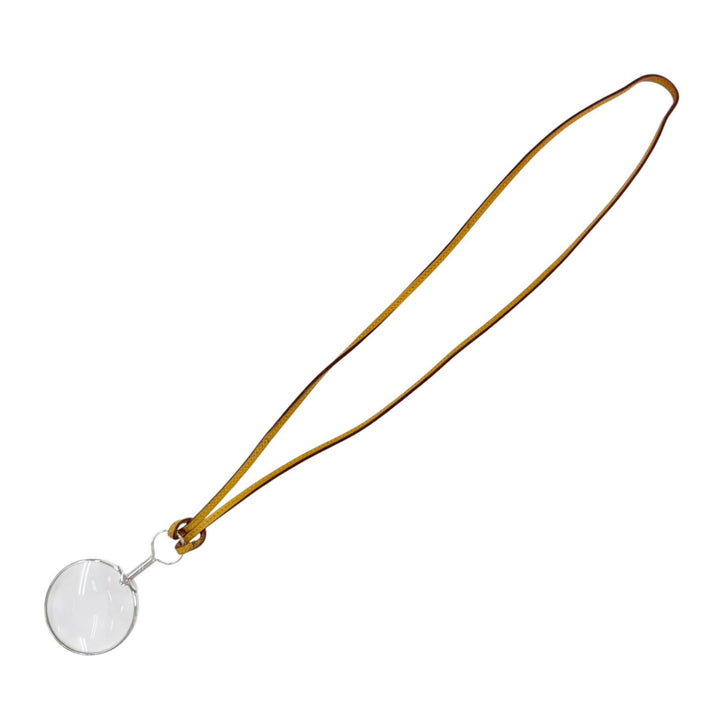 Excellent HERMES Necklace Loupe Silver 925 Women