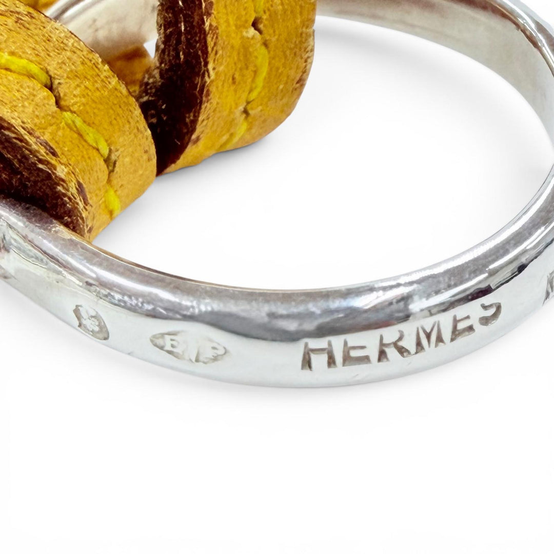 Excellent HERMES Necklace Loupe Silver 925 Women