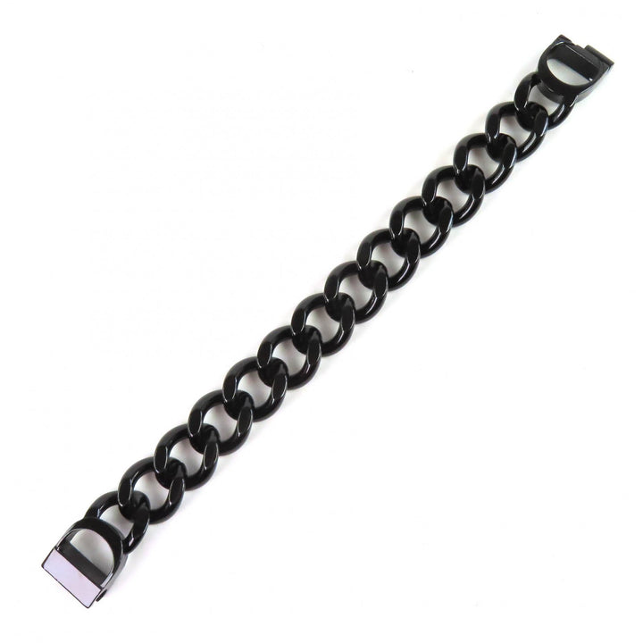 Great DIOR bracelet CD ICON Chain Link Bracelet black Women