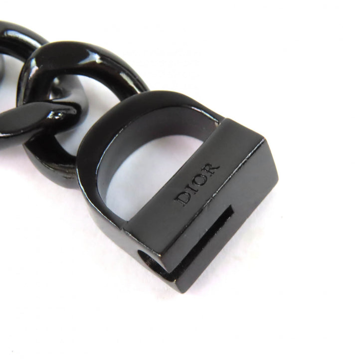 Great DIOR bracelet CD ICON Chain Link Bracelet black Women