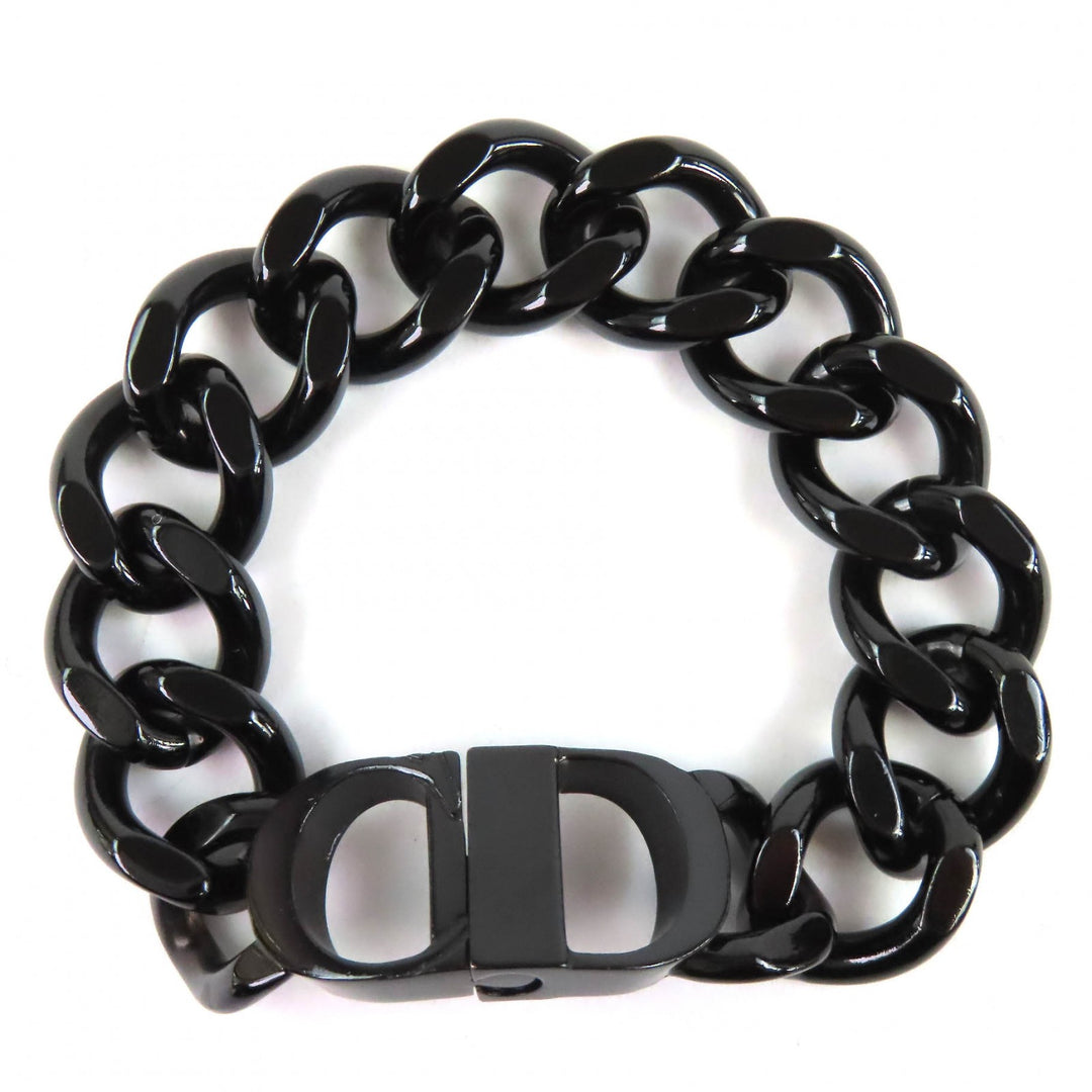 Great DIOR bracelet CD ICON Chain Link Bracelet black Women