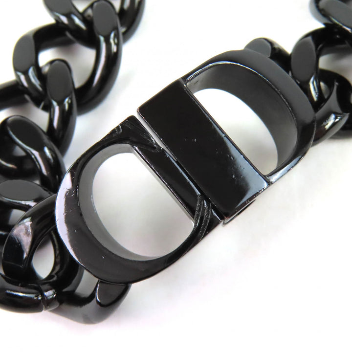 Great DIOR bracelet CD ICON Chain Link Bracelet black Women