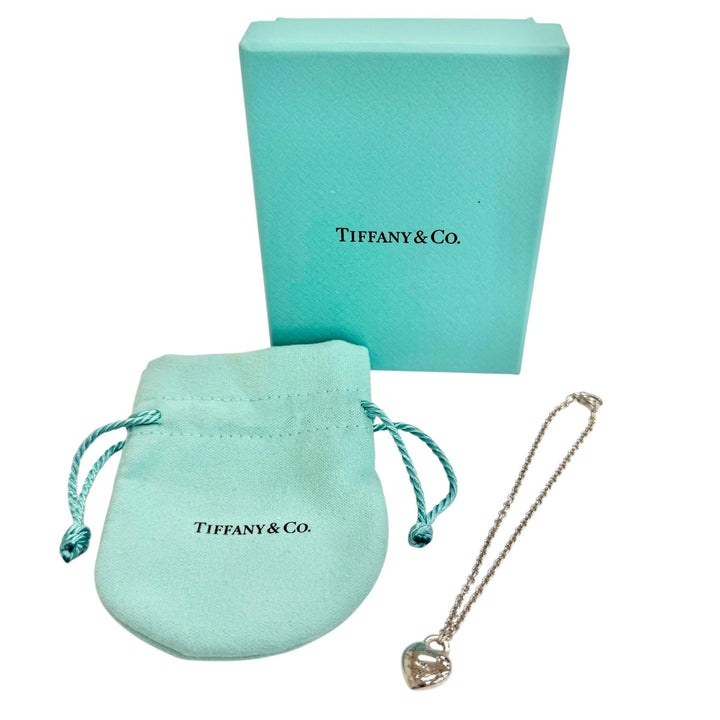 Excellent TIFFANY&Co. bracelet Full Heart Bracelet Silver AG925 Women